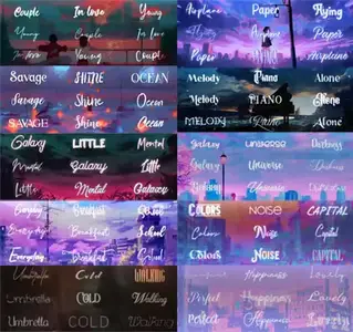 90 Awesome Fonts Pack
