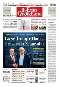 Il Fatto Quotidiano - 28 Settembre 2025