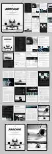 Digital Whitepaper Template for Case Study Documents, Reports & Ebook Brochures 1671346613