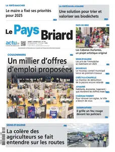 Le Pays Briard - 7 Janvier 2025