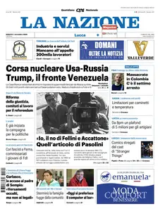La Nazione Lucca - 1 Novembre 2025