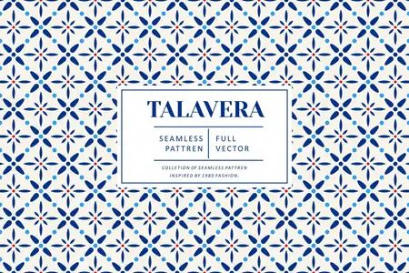 EE - Talavera Seamless Pattern DFUEEVY