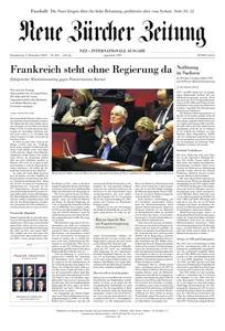 Neue Zürcher Zeitung International - 5 Dezember 2024