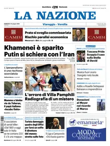 La Nazione Viareggio Versilia - 22 Giugno 2025