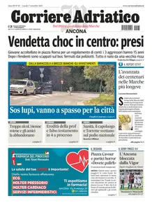 Corriere Adriatico Ancona - 17 Novembre 2025