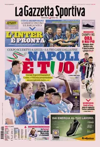 La Gazzetta dello Sport - 4 Maggio 2025