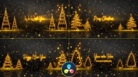 Christmas Greetings - DaVinci Resolve 55653018
