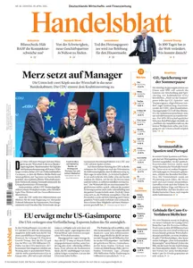 Handelsblatt  - 29 April 2025