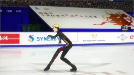 Yuri!!! on Ice (2016 S01E07 Chinas On! The Grand Prix Series Opening Event!! The Cup of China Free Skate Smoke