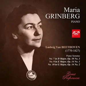 Grinberg, Maria - Maria Grinberg Plays Piano Works by Beethoven- Piano Sonatas (Remastering 2025) (2025) [24/48]