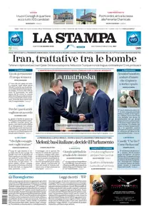La Stampa Savona - 24 Giugno 2025
