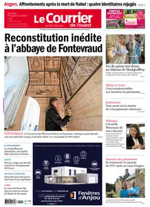 Le Courrier de l'Ouest Nord Anjou - 20 Septembre 2024