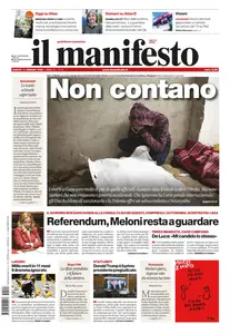 il Manifesto - 11 Gennaio 2025