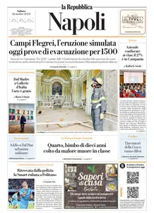 la Repubblica Napoli - 12 Ottobre 2024