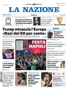 La Nazione Umbria Terni - 24 Maggio 2025