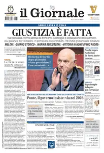 il Giornale - 31 Ottobre 2025
