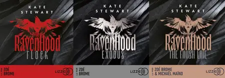 Kate Stewart, "The Ravenhood", 3 tomes