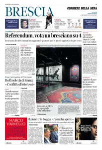 Corriere della Sera Brescia - 10 Giugno 2025
