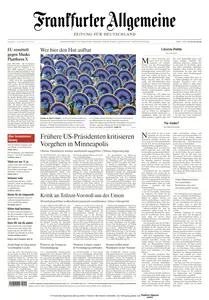 Frankfurter Allgemeine Zeitung - 27 Januar 2026
