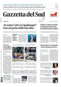 Gazzetta del Sud Cosenza - 19 Ottobre 2025