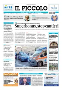 Il Piccolo Trieste - 11 Novembre 2024