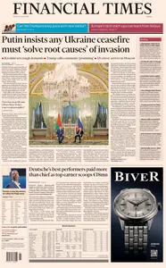 Financial Times Europe - 14 March 2025