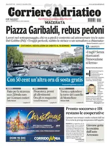 Corriere Adriatico Macerata - 12 Dicembre 2024