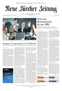 Neue Zürcher Zeitung International - 9 März 2026