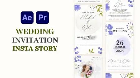 Wedding Invitation Instagram Story 57990036