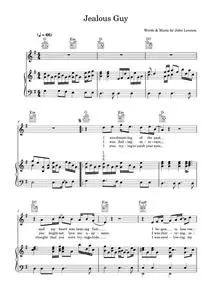 Jealous Guy - John Lennon (Piano-Vocal-Guitar (Piano Accompaniment))