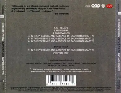 Claus Ogerman & Michael Brecker - Cityscape (2003)