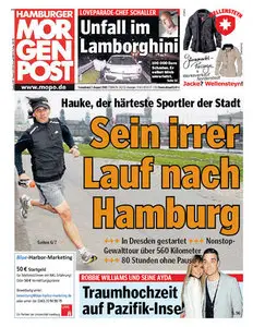 Hamburger Morgenpost vom 7 August 2010