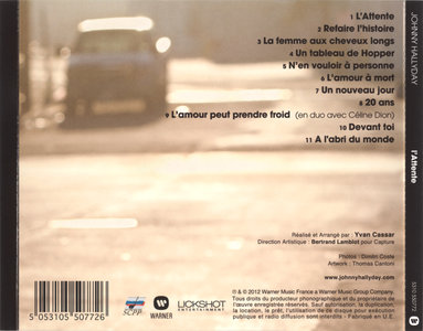 Johnny Hallyday - L'Attente (2012) RE-UPLOAD