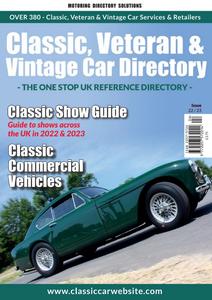 Classic, Veteran & Vintage Car Directory 2022-2023