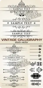 Vintage calligraphy 5