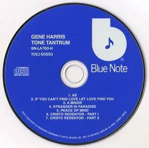 Gene Harris - Tone Tantrum (1977) {2013 Japanese BNLA Series 24-bit Remaster TOCJ-50550}