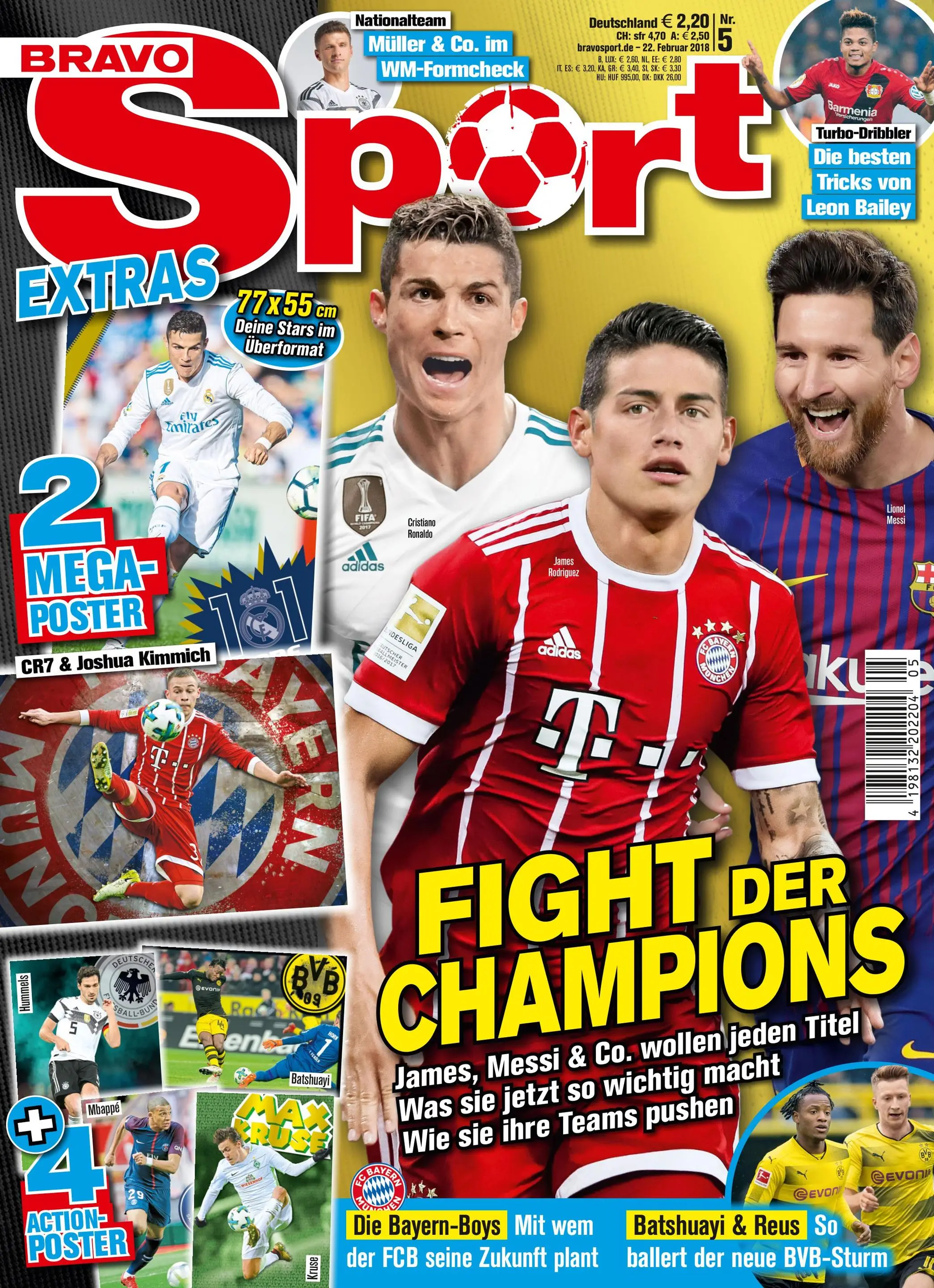 Bravo Sport – 22. Februar 2018
