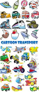 Cartoon Transport Vector