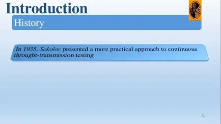 Ultrasonic Testing level 1 training