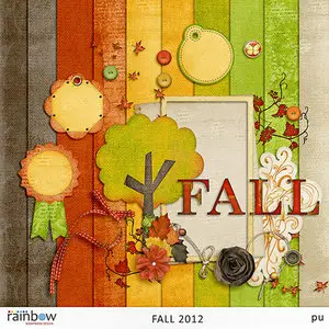2 Autumn Mini Scrap Kits