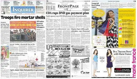 Philippine Daily Inquirer – June 16, 2008
