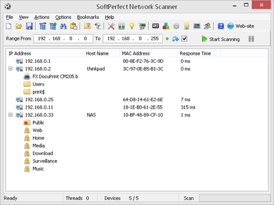 Softperfect Network Scanner 7.1.0 Portable (x86/x64)