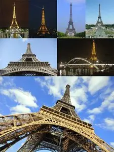 Large collection of photos of the Eiffel Tower