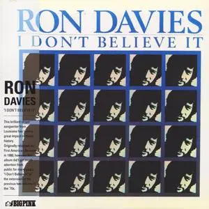 Ron Davies ‎– I Don't Believe It (1978) {2010 Big Pink}