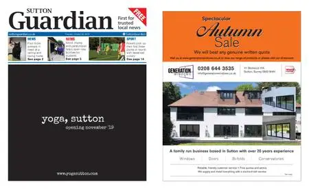 Sutton Guardian – October 24, 2019