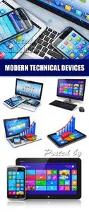 Stock Photo - Modern Technical Devices