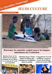 Quotidien Numérique d'Afrique N.2384 - 8 Mars 2024