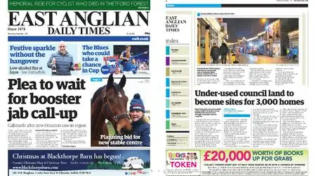 East Anglian Daily Times – December 01, 2021