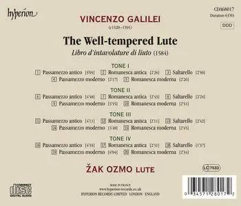 Zak Ozmo - Vincenzo Galilei: The Well-tempered Lute - Libro d'intavolature di liuto (2016)