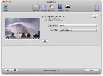 RoadMovie 1.9